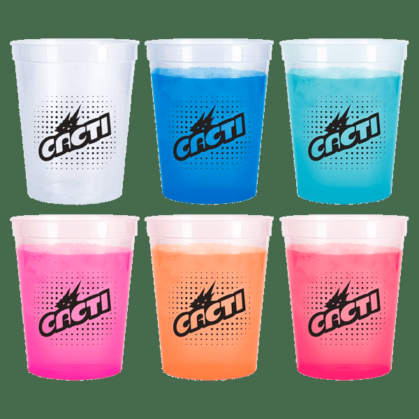 16 oz Color Changing Stadium Cup