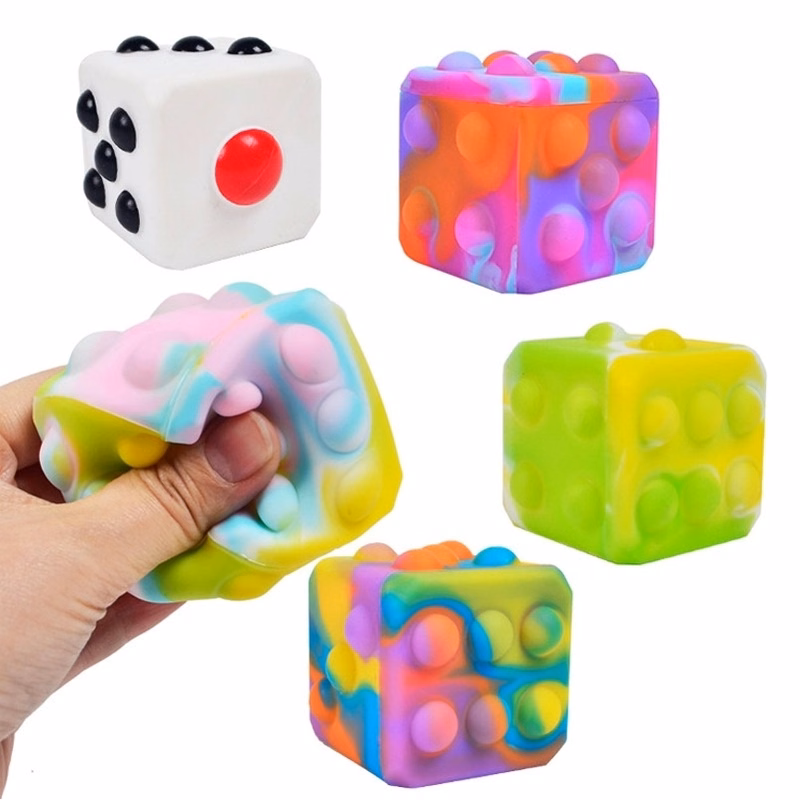 Cube Dice Shaped Fidget Toy