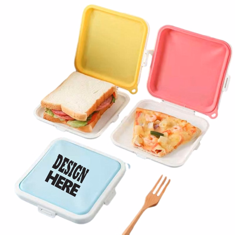 Portable Silicone Sandwich Box