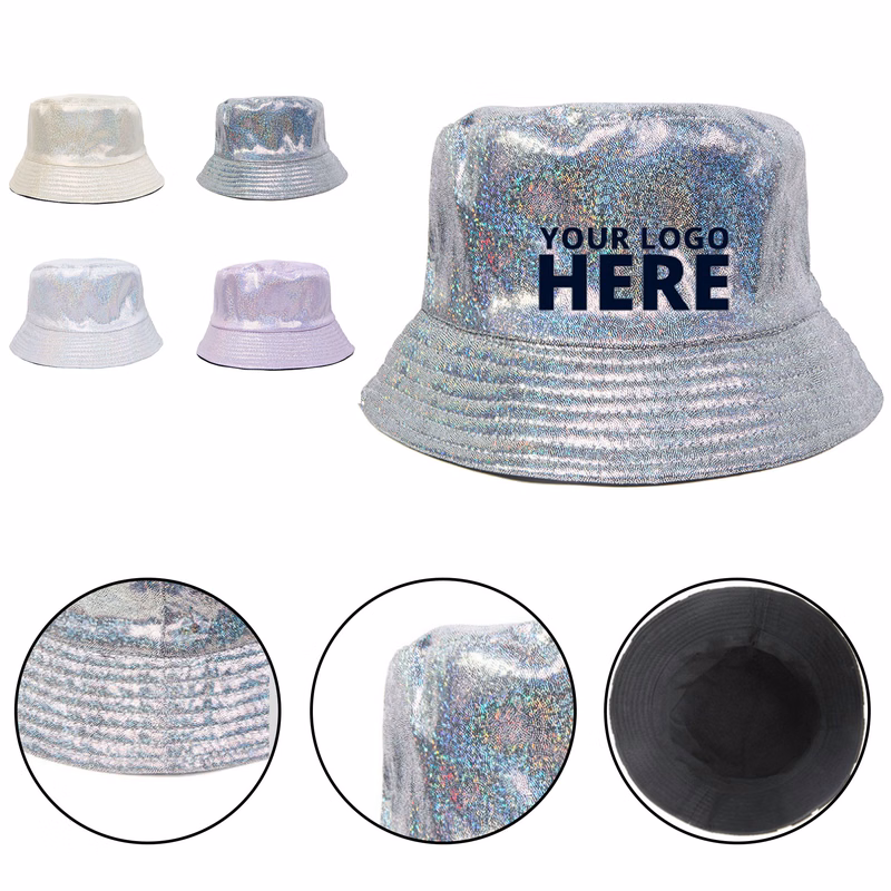 Unisex Metallic Fisherman Hat 
