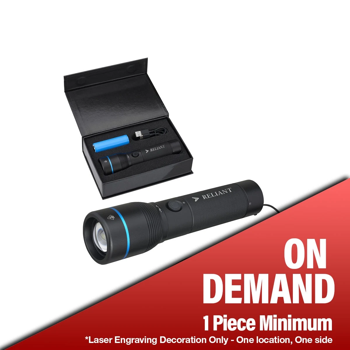 Urban Peak® Rechargeable 20W Crosshatch Flashlight 1