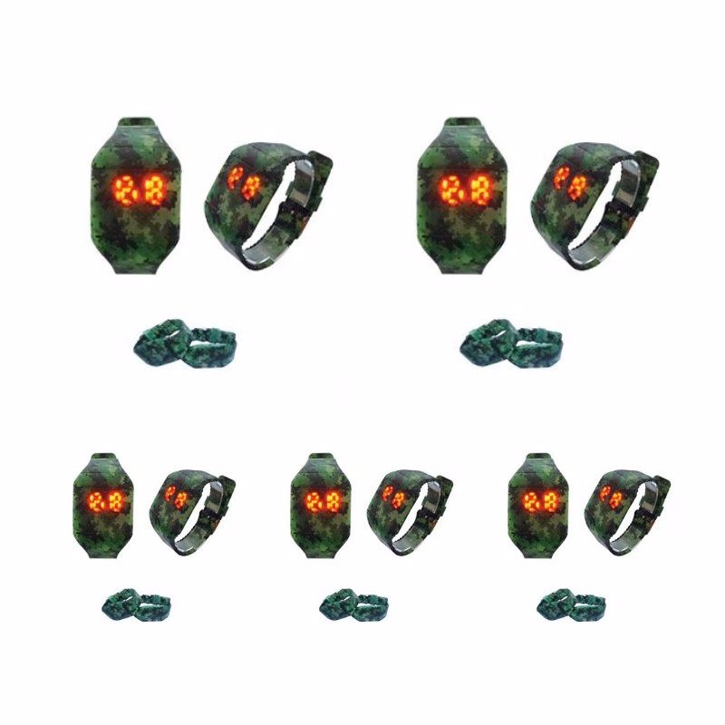 Silicone LED Electronic Watch