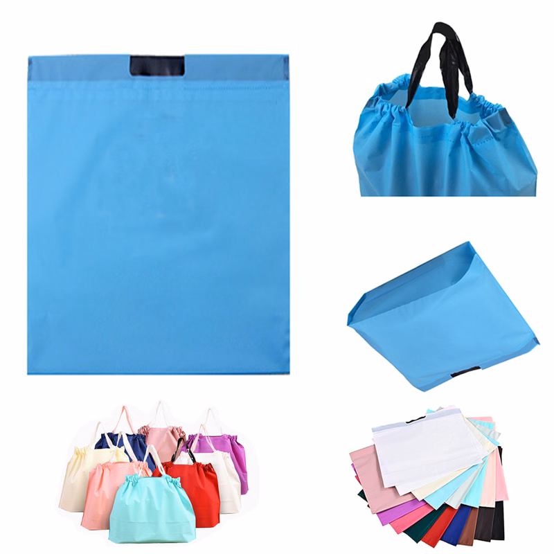 Plastic Drawstring Retail Merchandise Garment Bag