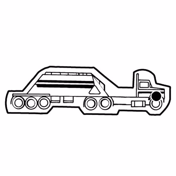 Truck 4 Key Tag - Spot Color
