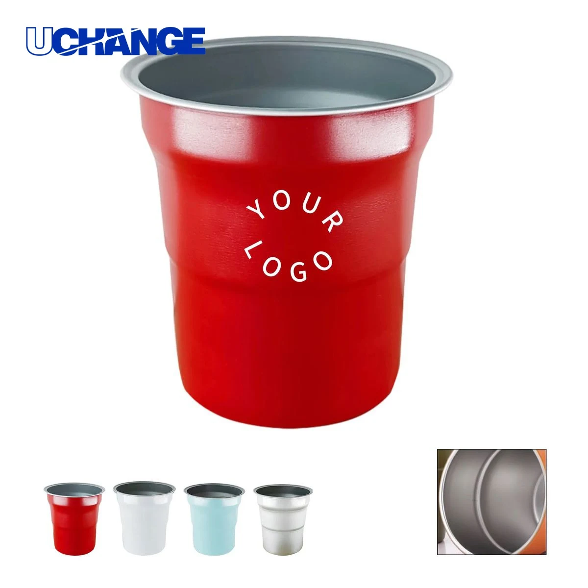 Aluminum Cup Drinkware 16oz Reusable for Parties and Tailgates 1
