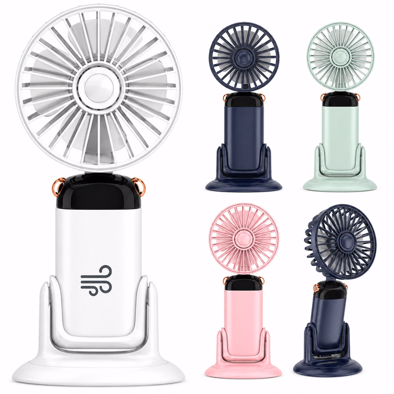 360° Adjustable Speeds Rechargeable Wall Fan