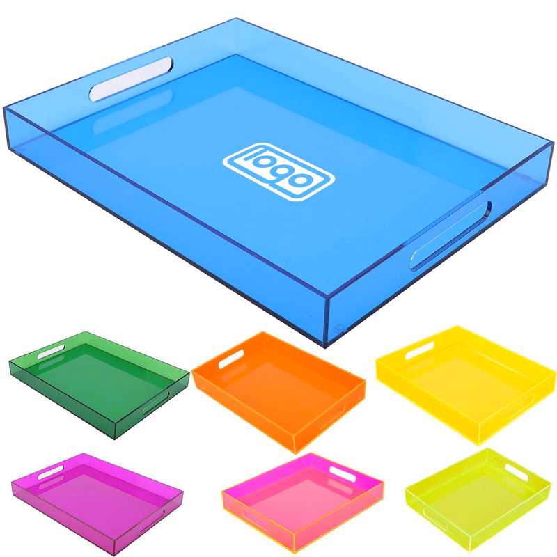 Acrylic Plastic Desktop Storage Tray