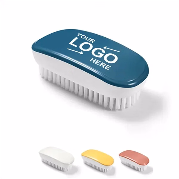 Custom Soft Bristle Cleaning Brush with Ergonomic Handle — Household Care