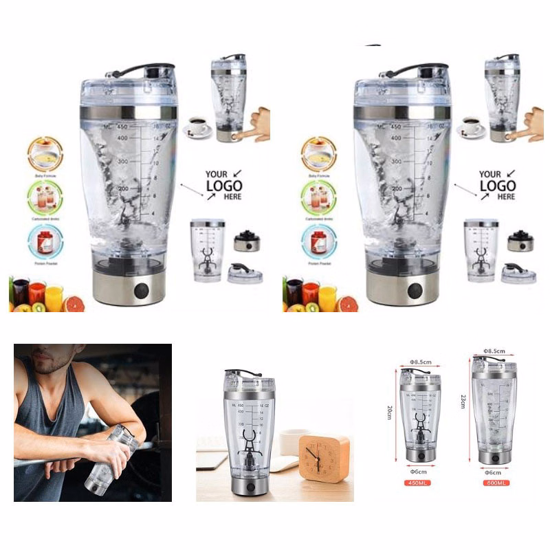 Electric Protein Shaker Bottle