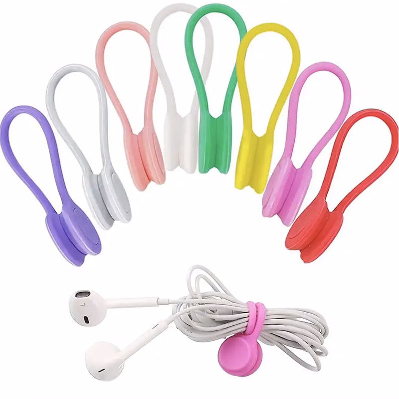 Silicone Magnetic Cable Ties
