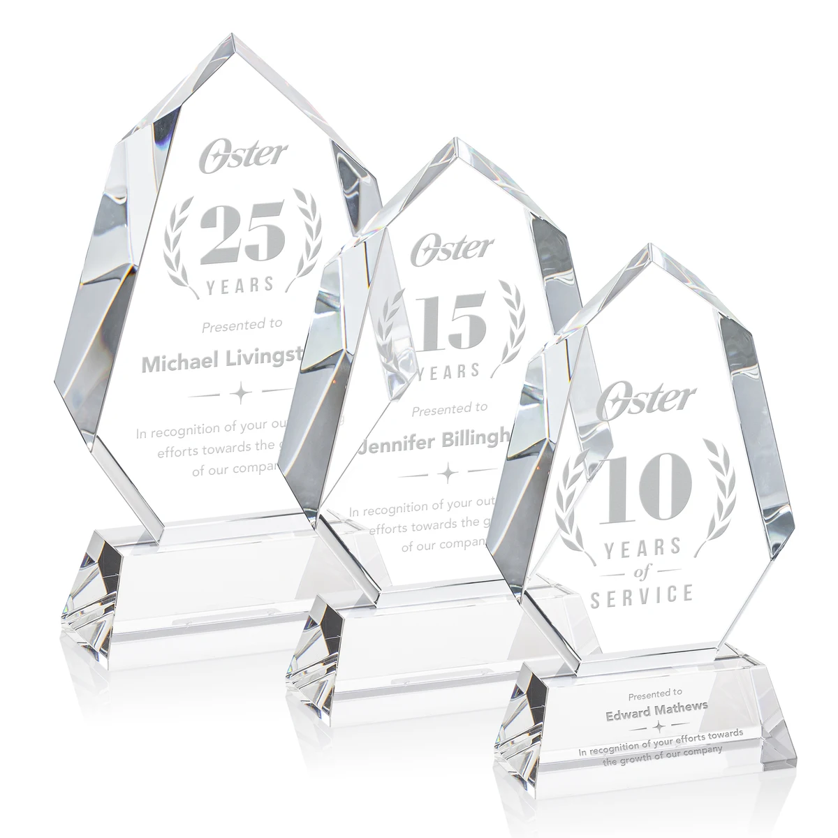 Norwood Award on Newhaven Base - Clear 1