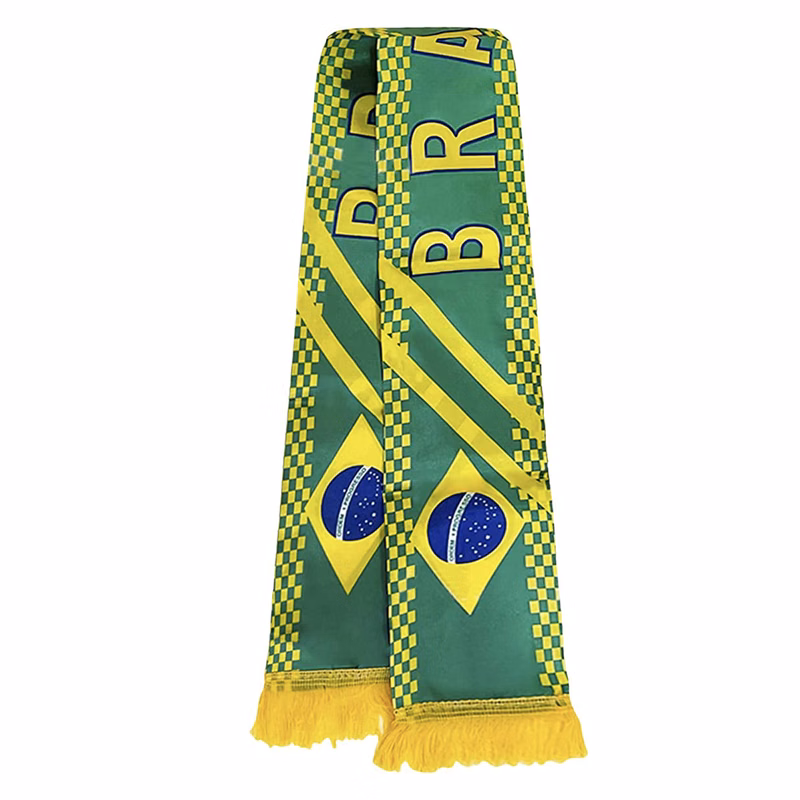 Customizable Polyester Fan Scarfs 100pcs