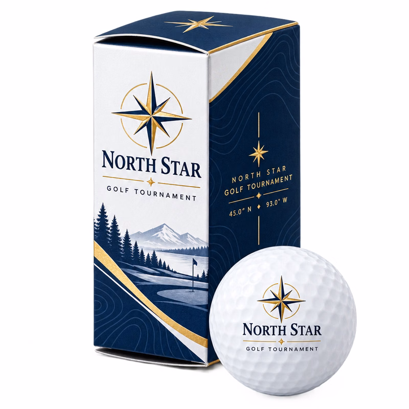 TaylorMade Distance+ Custom 2-Ball Sleeve