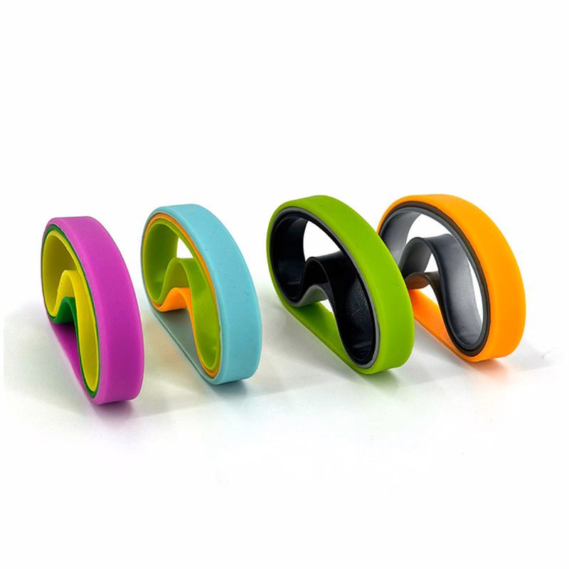 Glossy Solid Color Silicone Bracelet