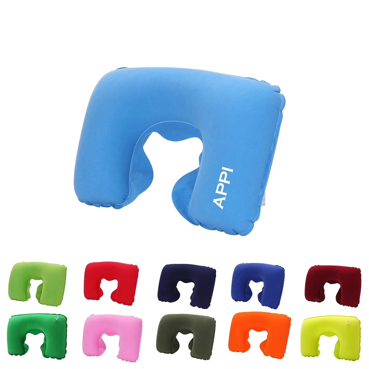 Inflatable Portable Travel Neck Pillow 1