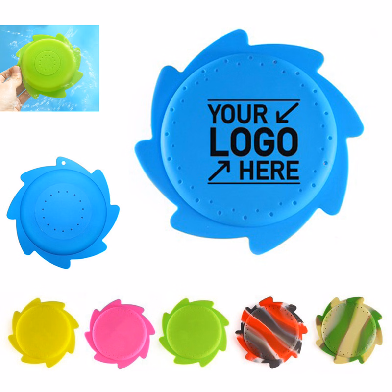 Silicone Splash Water Flying Discs Toy Kids Play
