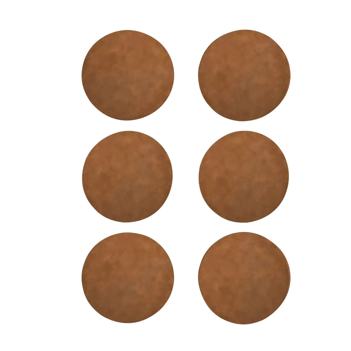 Custom Vintage Round Leather Coaster 1