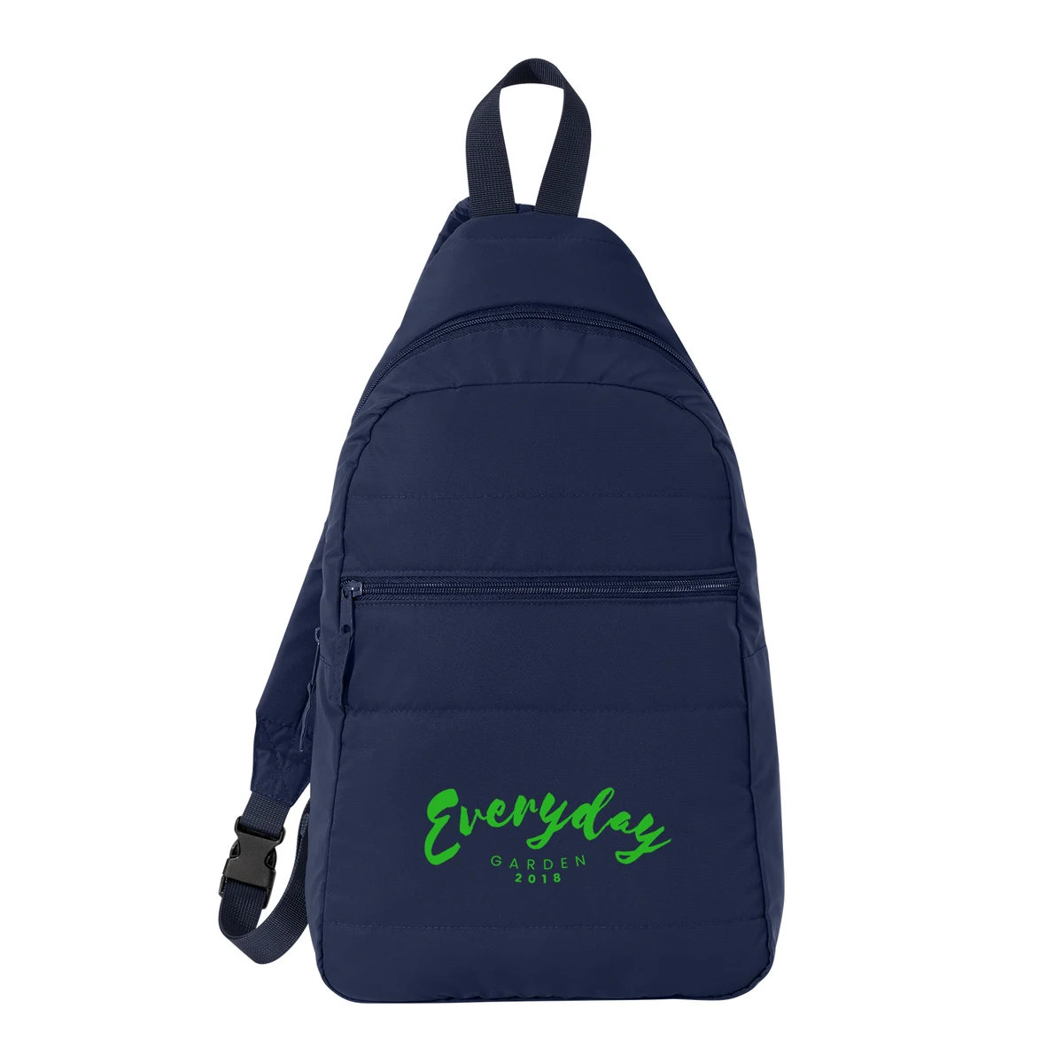 Eco Friendly Quilted Sling Backpack 1