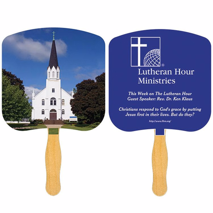 Religious Hand Fan/ Church-Religious