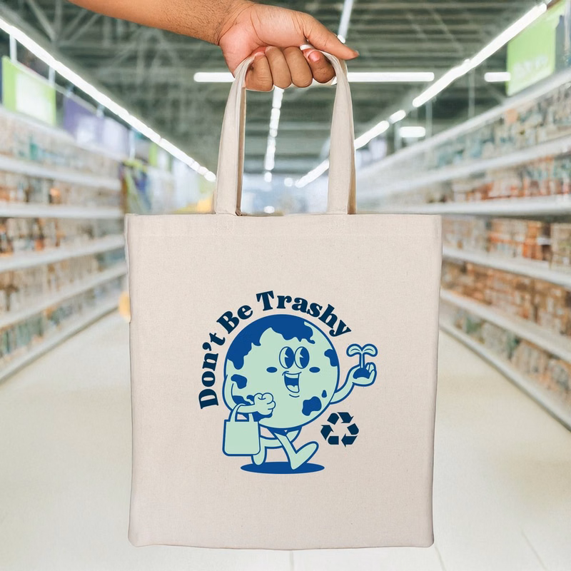 Savannah Cycle 6 oz Recycled Cotton Tote - Standard