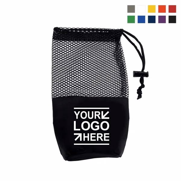 Custom Mesh Storage Drawstring Bag