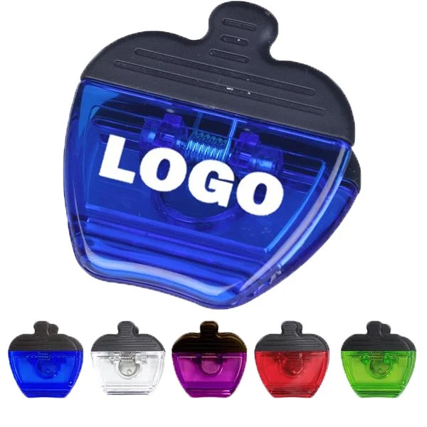 Apple Shaped Jumbo Magnetic Memo Clip 1