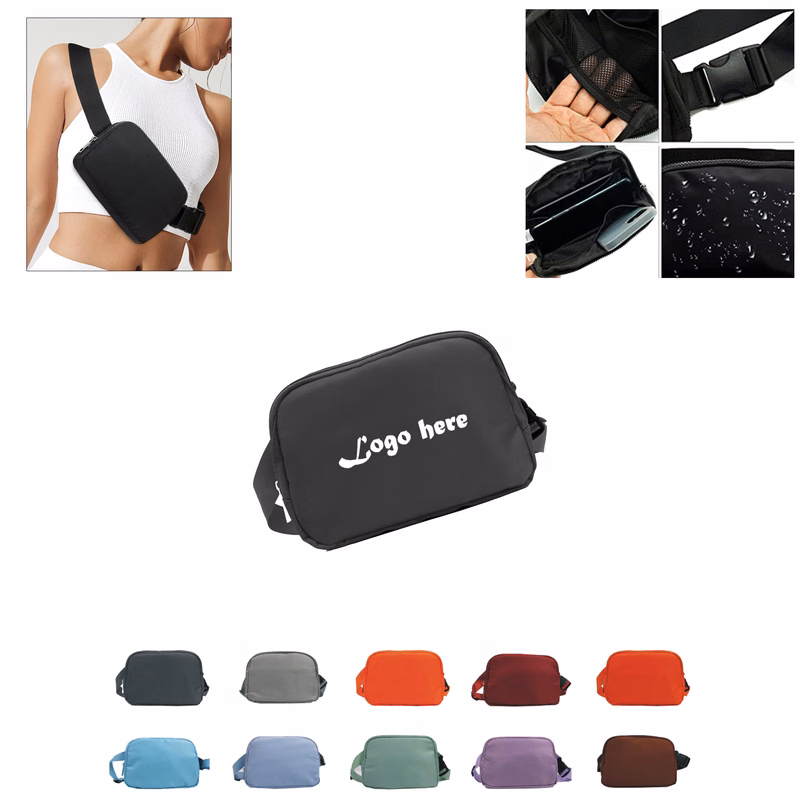 Customizable Waterproof Polyester Chest Bag Crossbody Bag