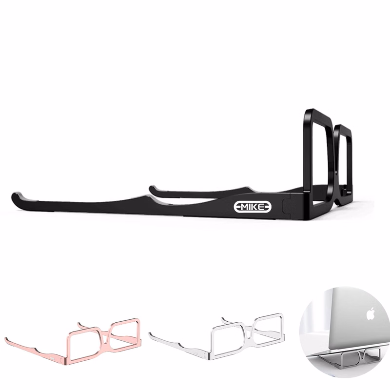 Foldable Glasses Shape Laptop Stand For 10-15.6"