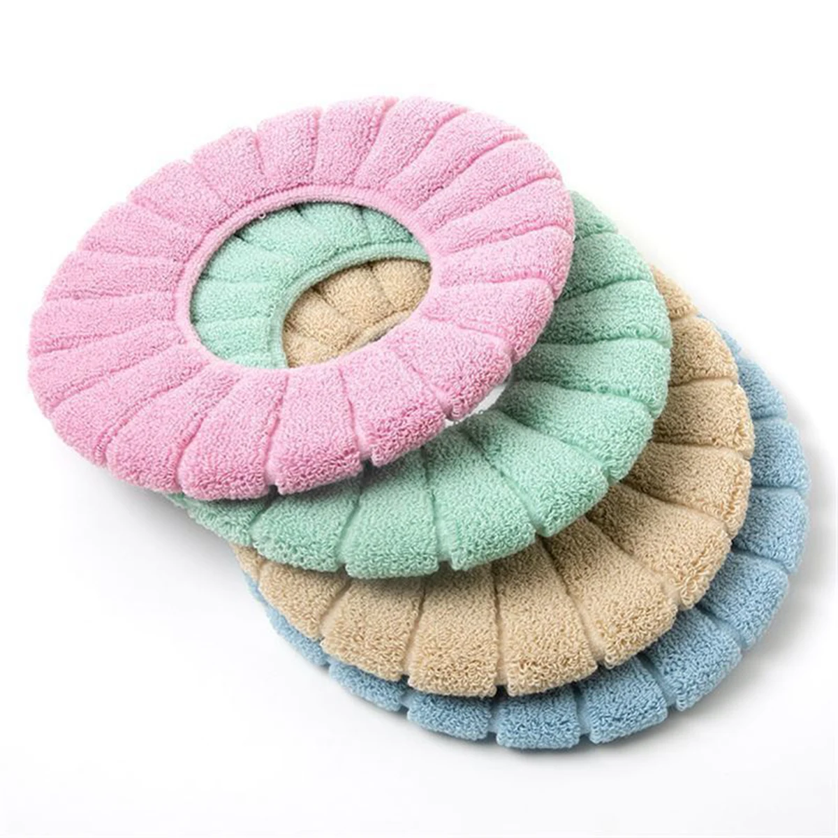 Knitted Soft Toilet Seat Cover Pad Thicker 1