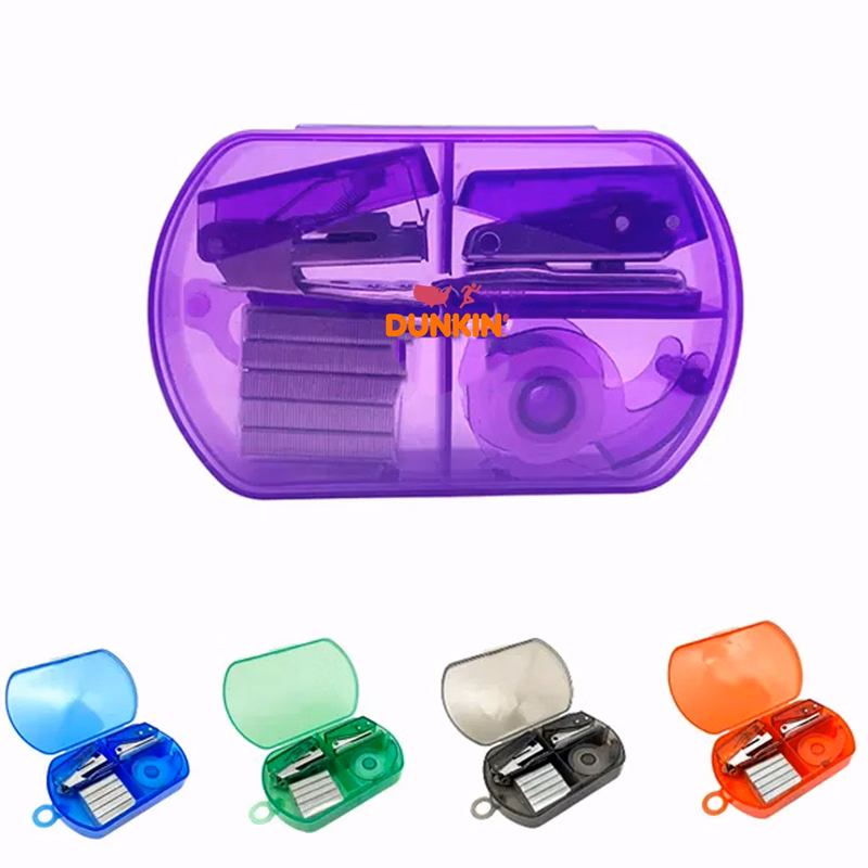 Compact Desk Organizer Set ?C Stapler Included