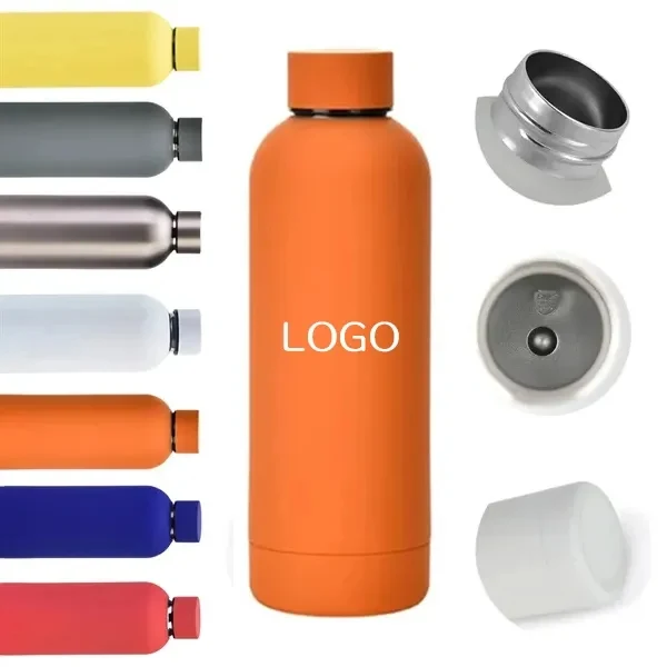 Stainless Steel Water Bottle 16 oz Capacity 1