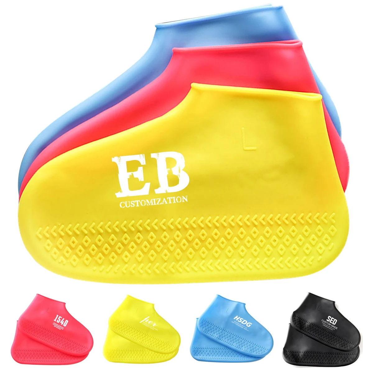 Silicone Waterproof Shoe Covers 1