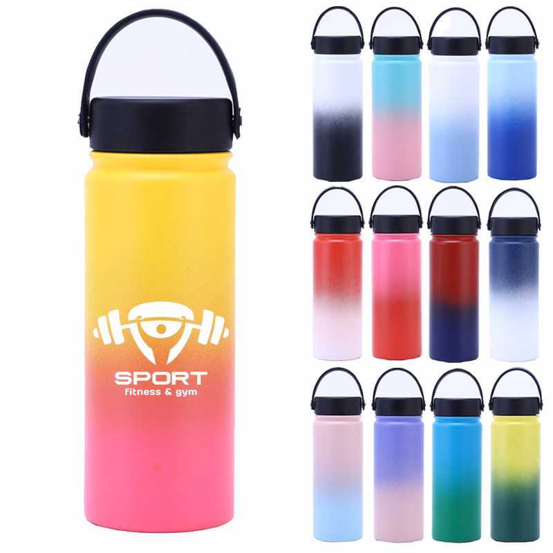 32 oz Gradient Color Vacuum Insulated Stainless Steel Bottle