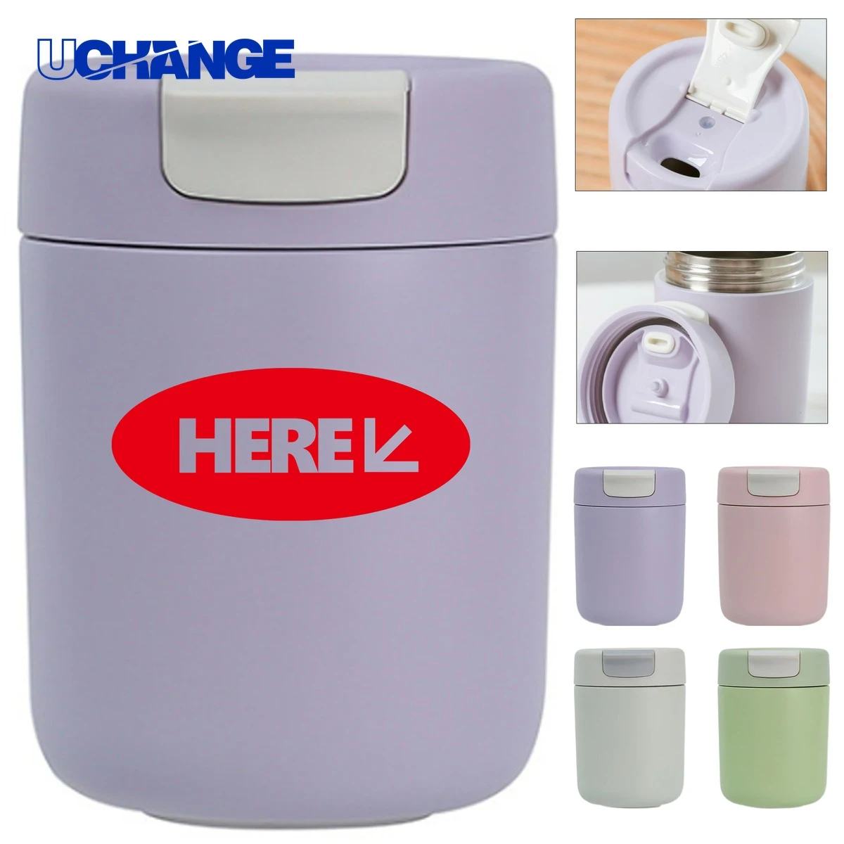 Insulated Mug Container with Lid 1