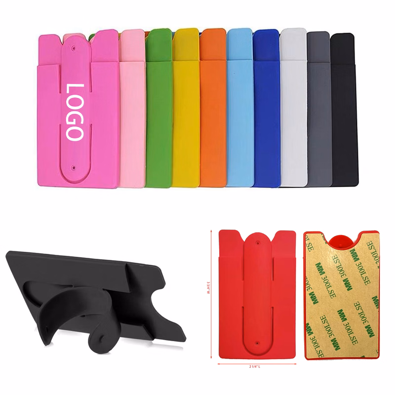 Cell Phone Card Holder Wallet With Stand