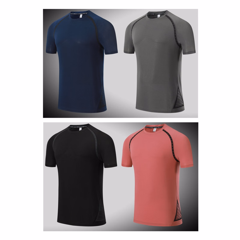 Men's Running Short Sleeve T-Shirt - Stock Style 11