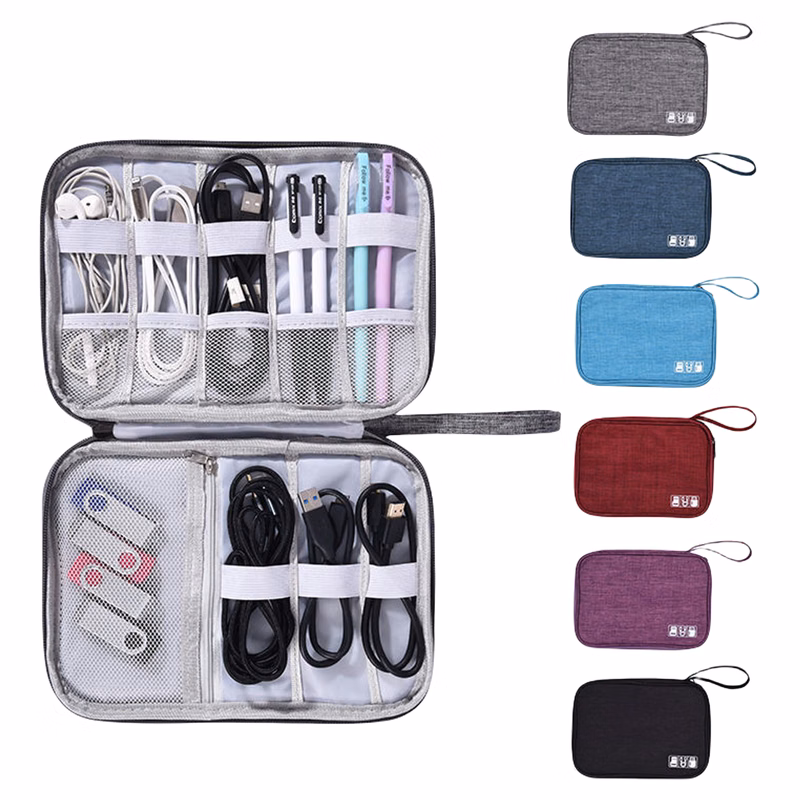 Portable Electronic Organizer Bag