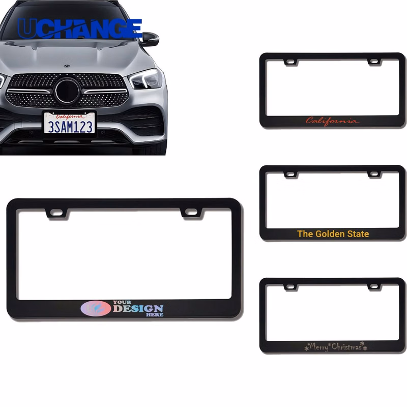 Full Color Printed License Plate Frame