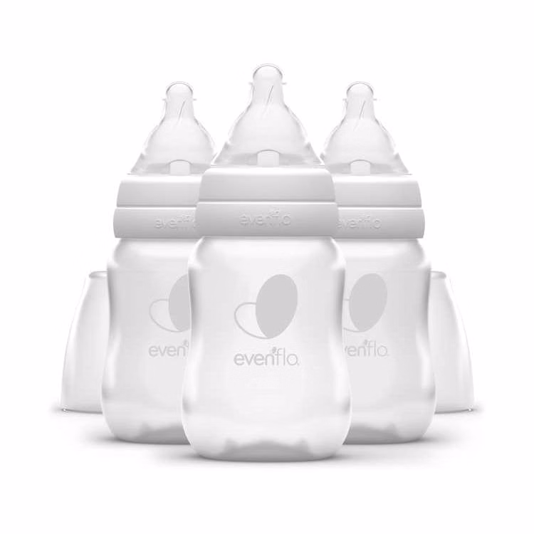 Evenflo Standard Baby Bottles 4oz 3pk