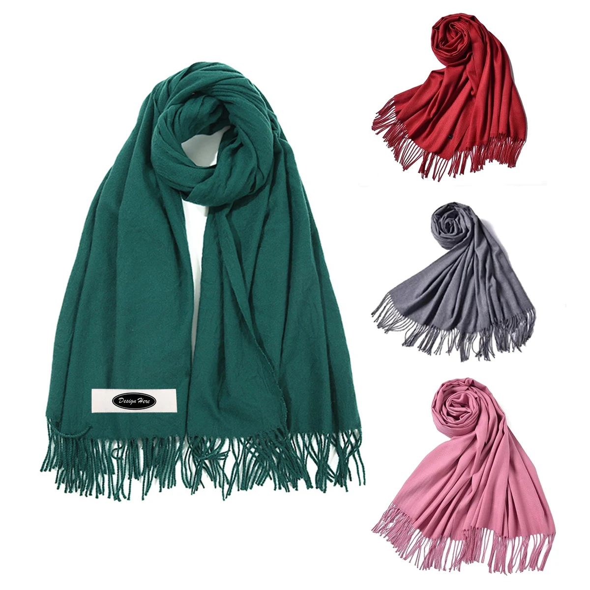 Warm and Fashionable Long Scarf for Cold Days 1