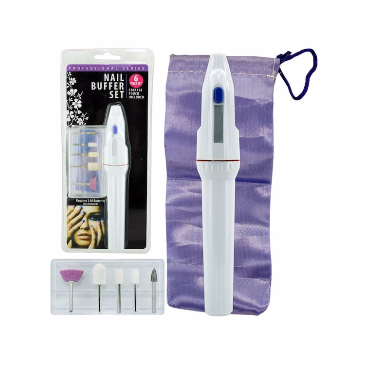 Nail Buffer Sets - 6 Piece Battery Operated