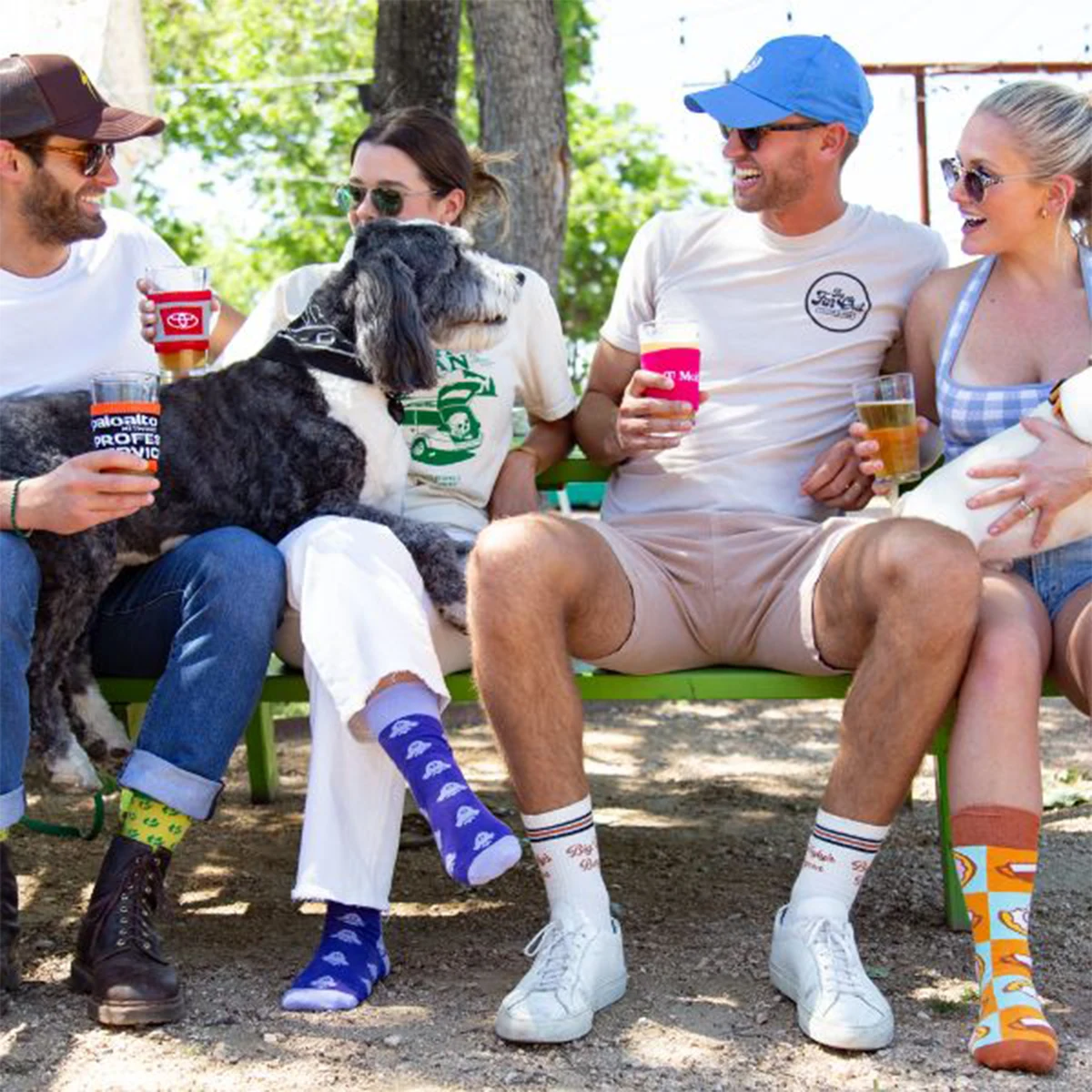 Cotton Summer Socks - Breathable Comfort for Hot Days - American Made 1