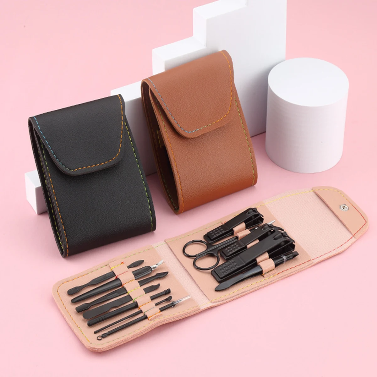 9 In 1 Manicure Set Gift With Carrying Bag 1