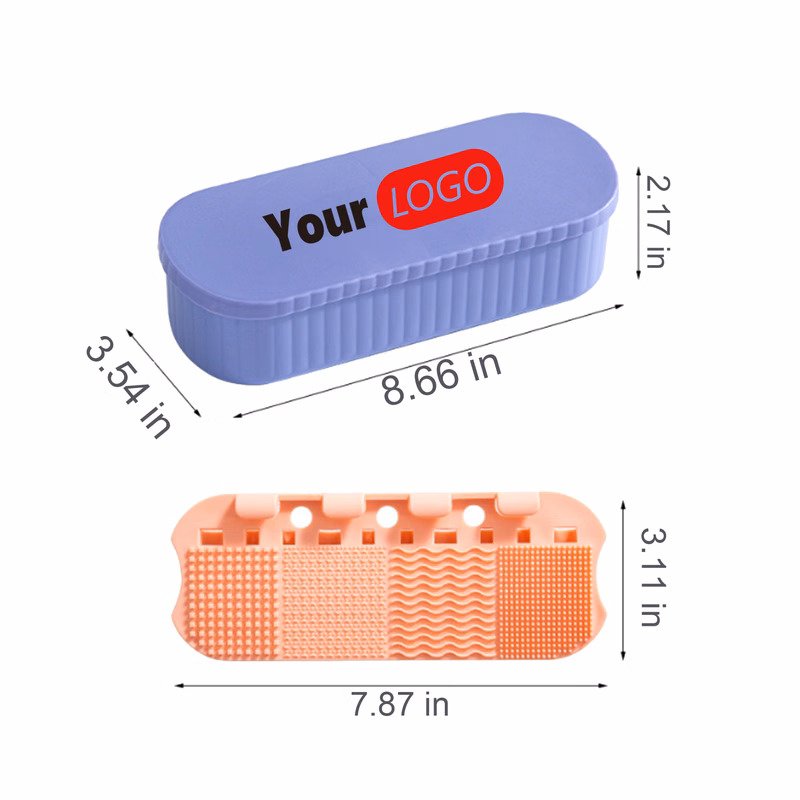 Makeup Brush Cleaning & Storage Box