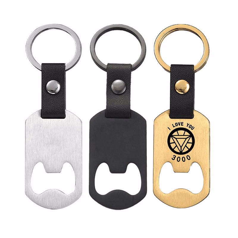 Metal Steel Opener Keychains