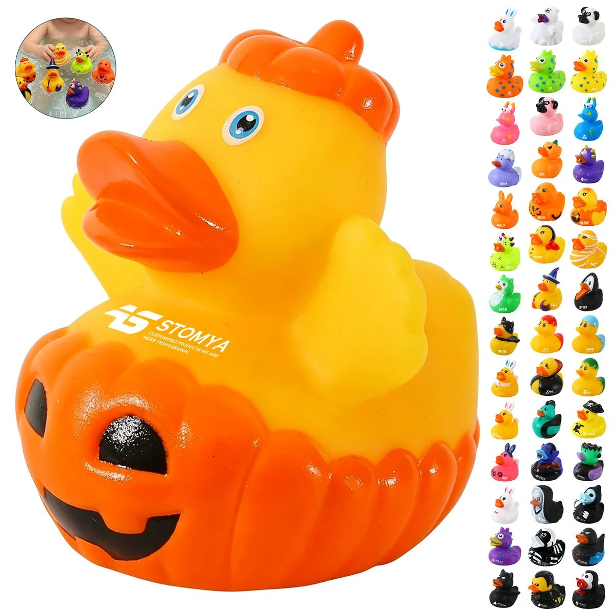 Halloween Themed Rubber Duck 1