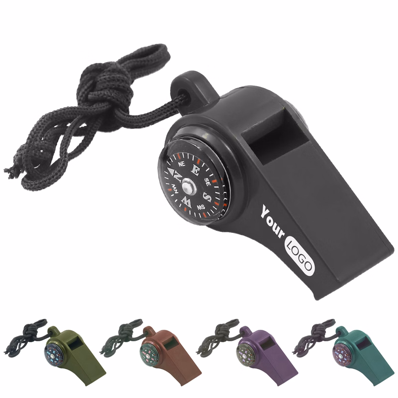 Abs Outdoor 3-In-1 Survival Whistle