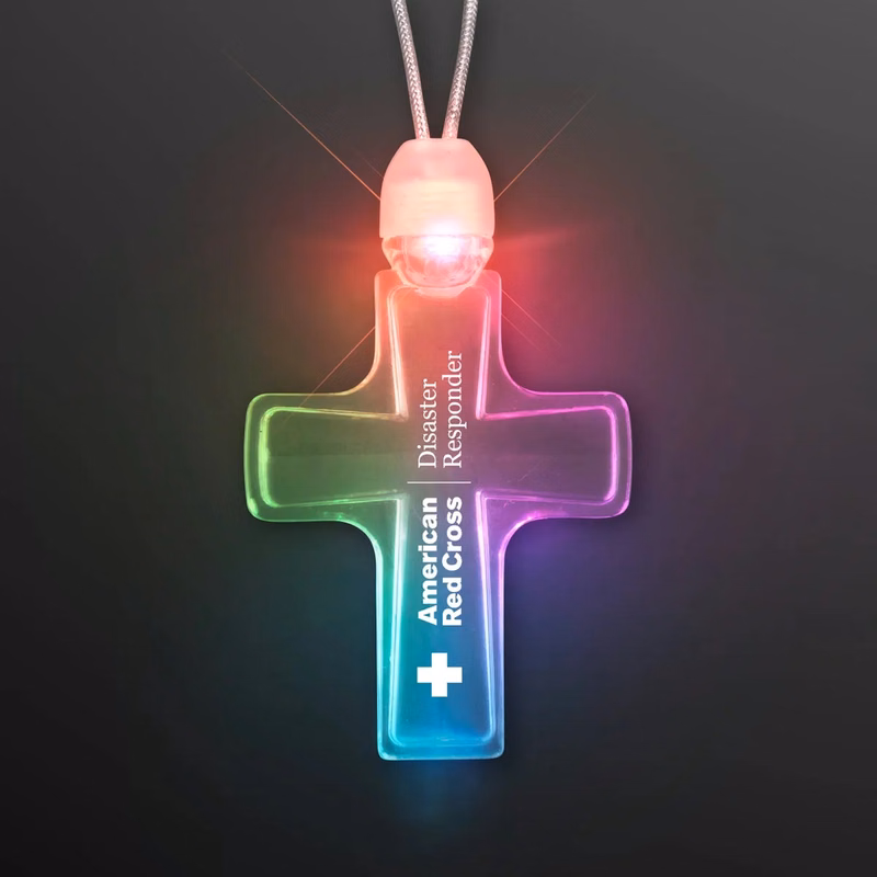 Light Up Cross Necklace