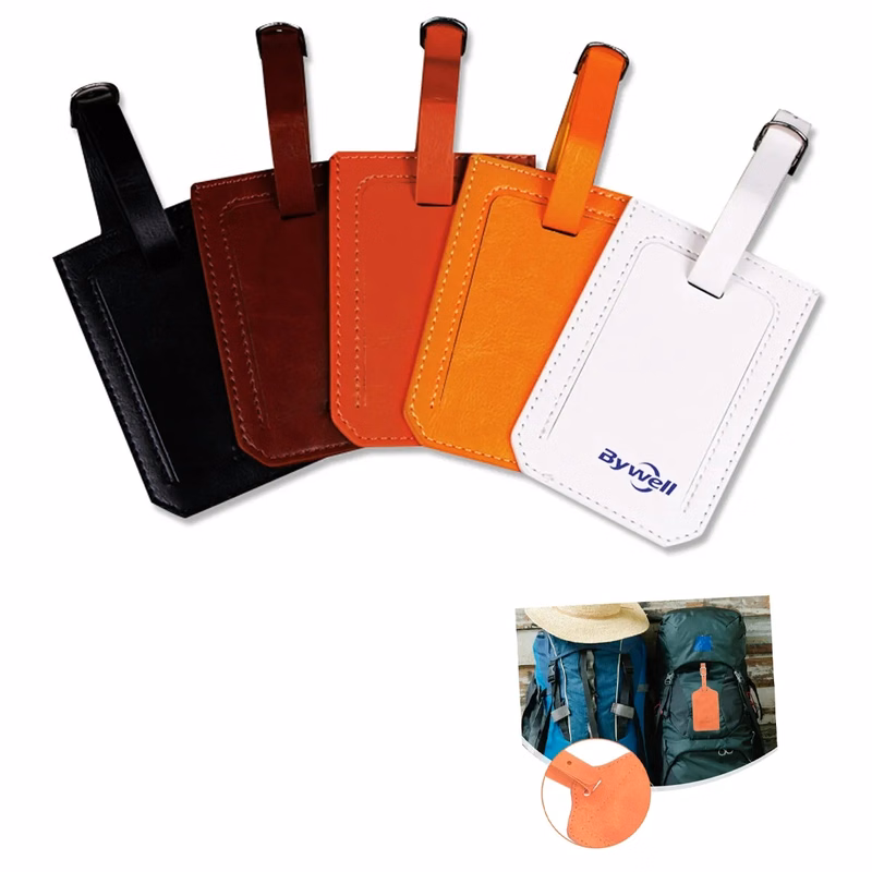 PU Holders Baggage Label Identifier with Straps