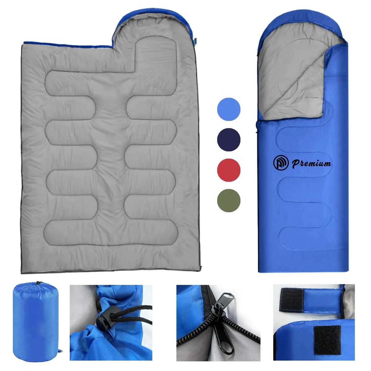 Foldable Outdoor Sleeping Bag 1